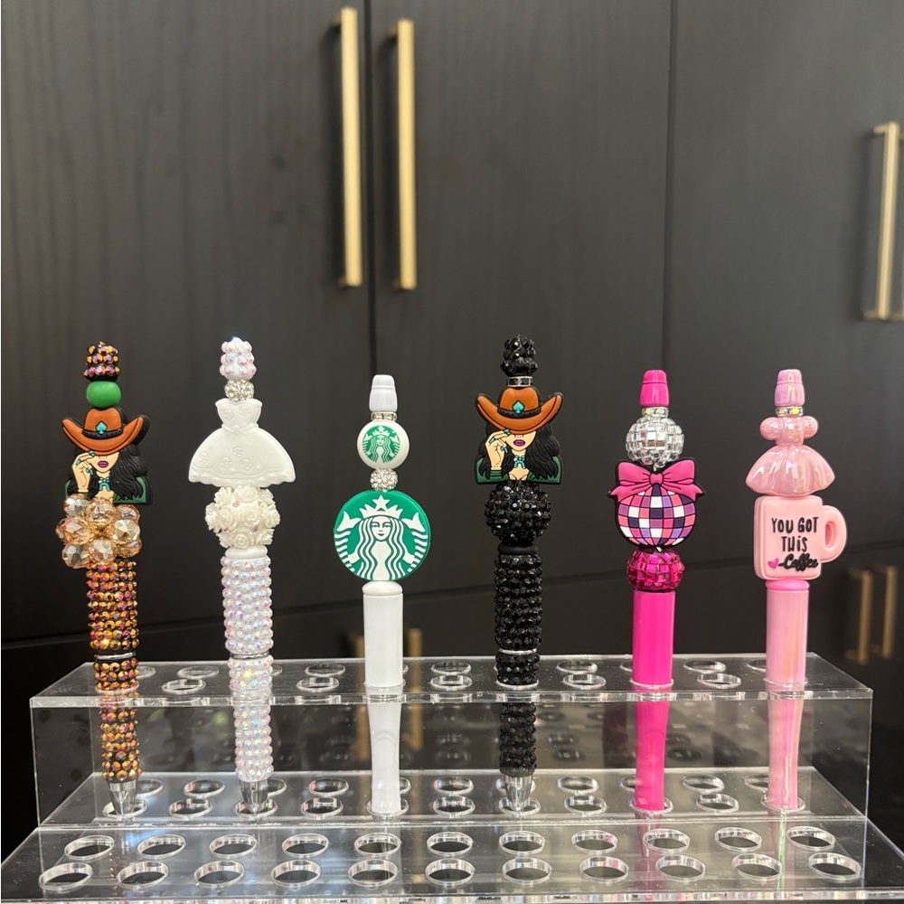 6 Super Cute Sparkly Pens